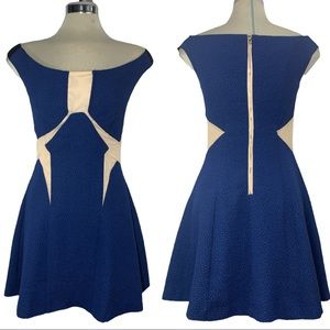 MDS Royal Blue A Line Dress Size S